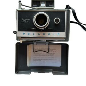 Vintage Polaroid Land Camera 330 Plus Cold‎ Clip Untested